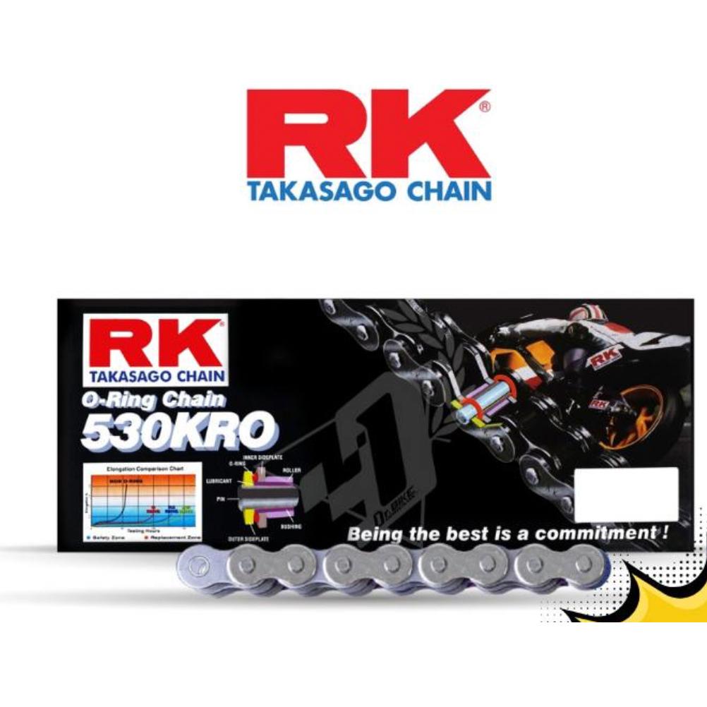 ชุดSetโซ่ สเตอร์หน้า-หลัง RK โซ่ KRO 530 สเตอร์หน้า-หลัง รุ่น GSX1300R พร้อมส่ง💯