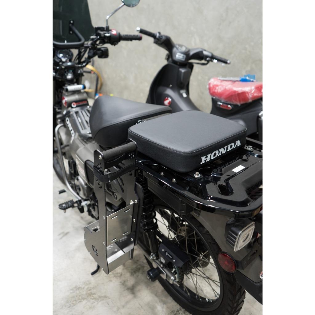 เบาะนั่งหลัง GRANDTHAIRAIDER ตรงรุ่น CT-125 สีดำ มีหลายทรง GTR