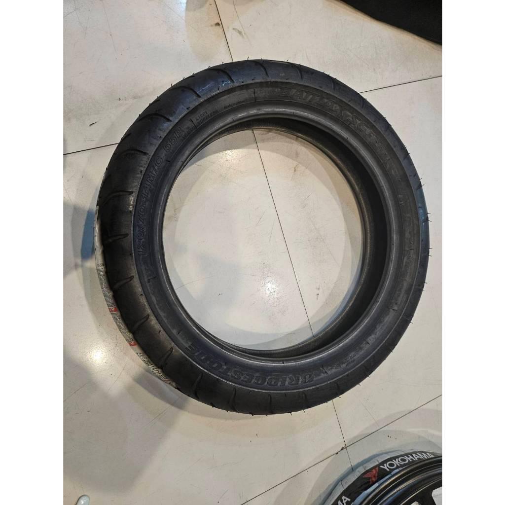 ยาง BRIDGESTONE BATTLAX SC : 120/70 14 (Front ) ยางมอเตอร์ไซต์ ยางหน้า ยางปี 20