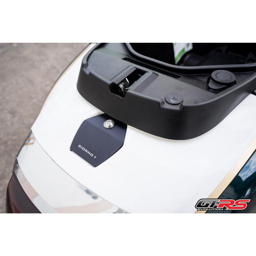 แผ่นปิดรูมือจับท้ายเบาะ มีเนียม 2D GTRS ตรงรุ่น GIORNO+ จับท้าย จับหลัง ปิดท้าย ท้าย