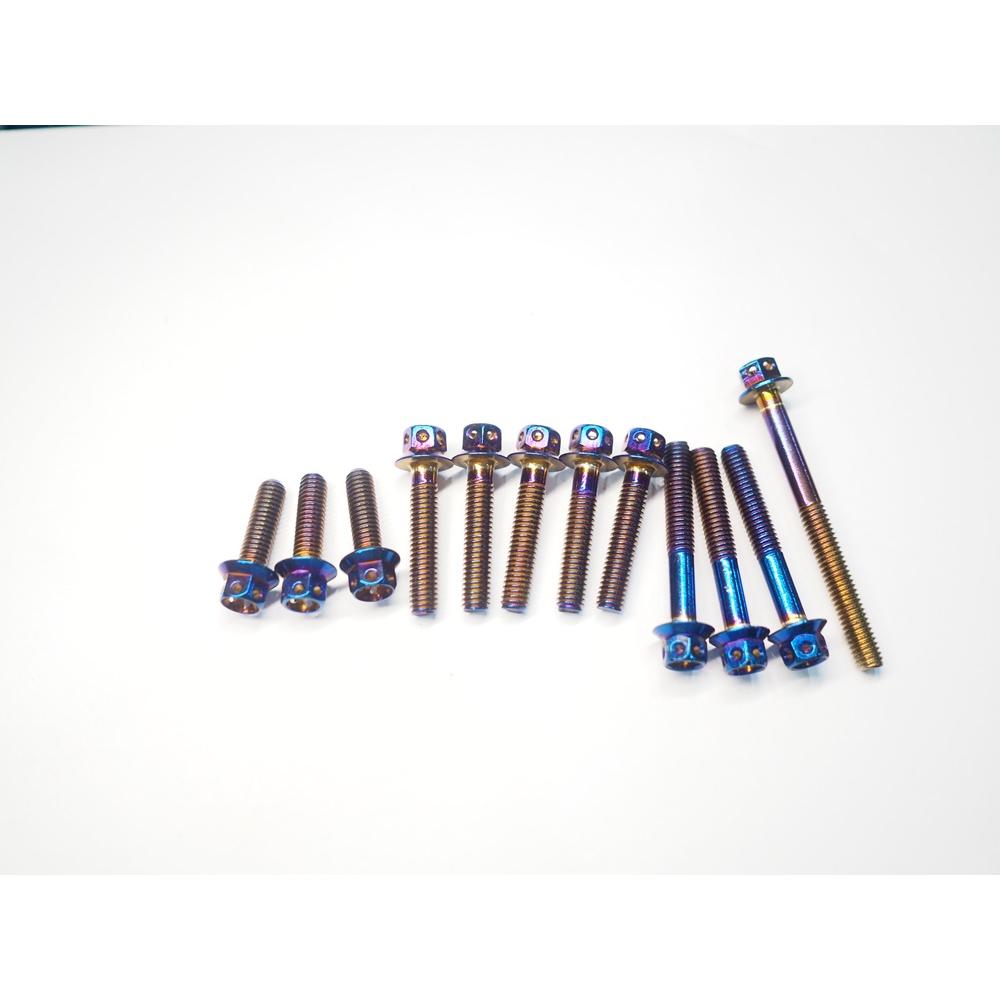ชุดน็อตทั้งคัน LEAD125 ตรงรุ่น จุดที่มองเห็น น็อตสแตนเลส สีเลส สีทอง สีไทเท ทั้งคัน