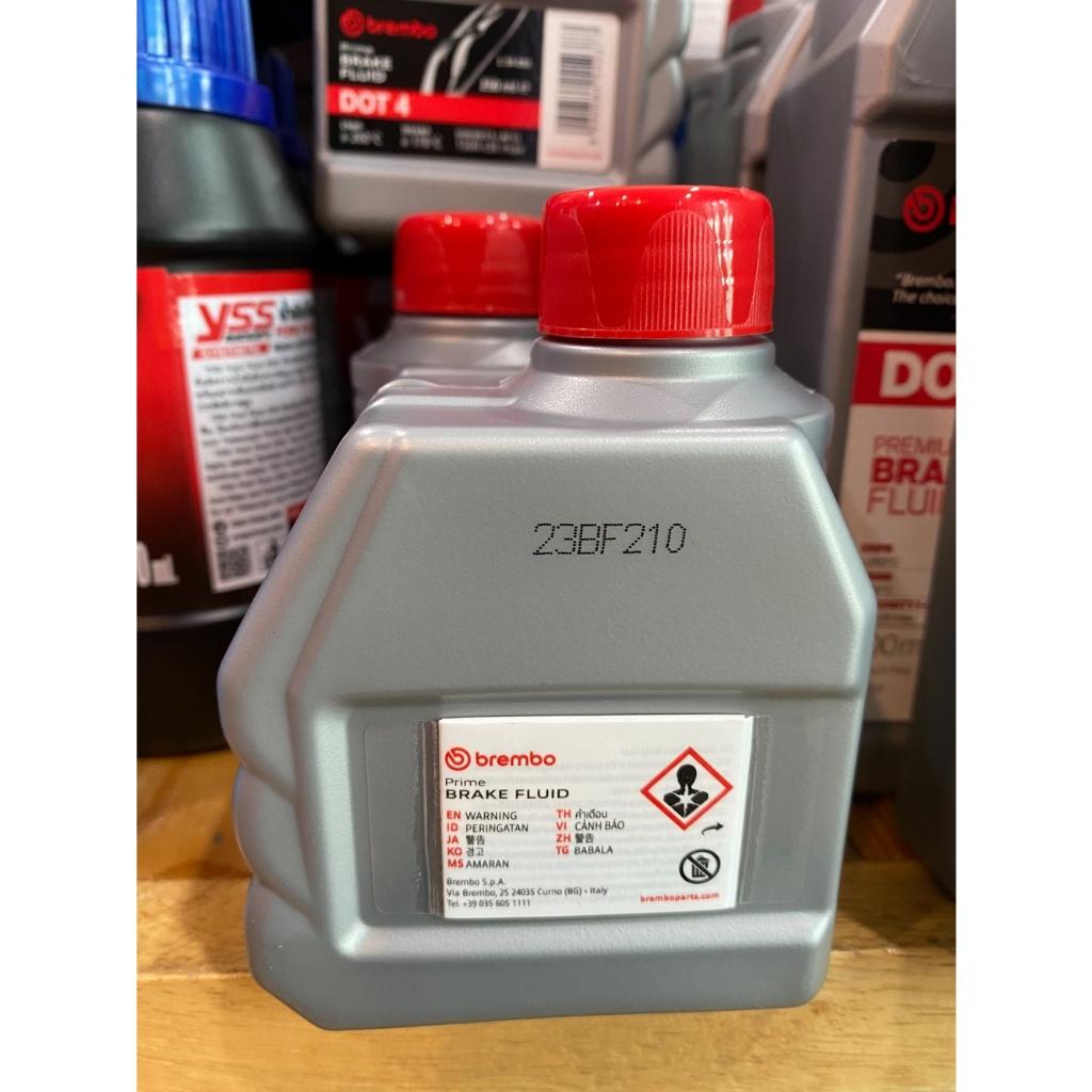 น้ำมันเบรค BREMBO DOT4 ขนาด 250ml ของแท้ เป็นน้ำมันเบรกสังเคราะห์เกรดพรีเมียม
