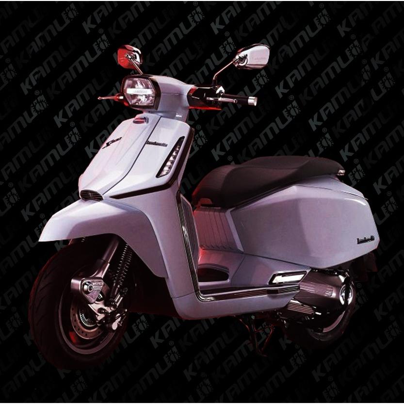 ขาจับปั๊ม Brembo 4 Pot หูชิด จาน 220 มิล. LAMBRETTA  X-300