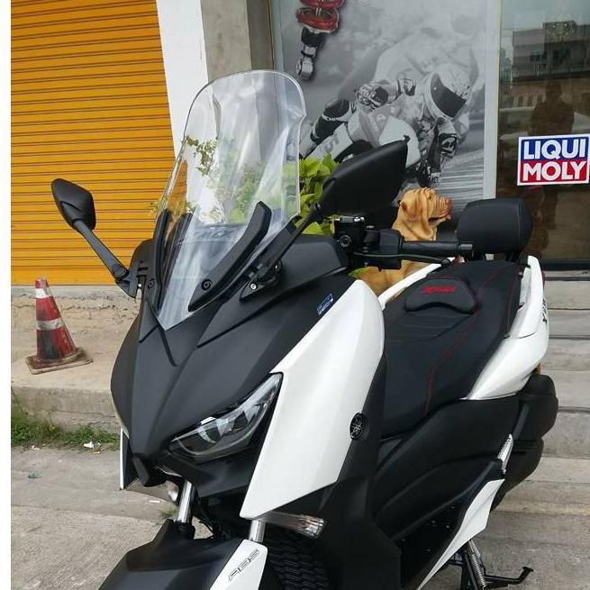 X-MAX300 ปี2023 ขายึดชิวล์หน้า+ฐานยึดรูกระจก+กระจกR3 ขายึดชิวหน้า งาน semspeed