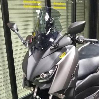 X-MAX300 ปี2023 ขายึดชิวล์หน้า+ฐานยึดรูกระจก+กระจกR3 ขายึดชิวหน้า งาน semspeed