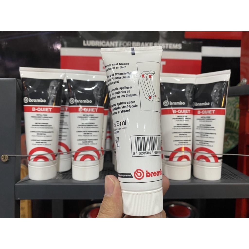 จารบีเบรค BREMBO ของแท้ สำหรับลูกยางเบรก สลักคาลิปเปอร์ แผ่นกันเสียง กันเสียงดังจากเบรค [MADE IN GERMANY] [ผลิตในเยอรมัน