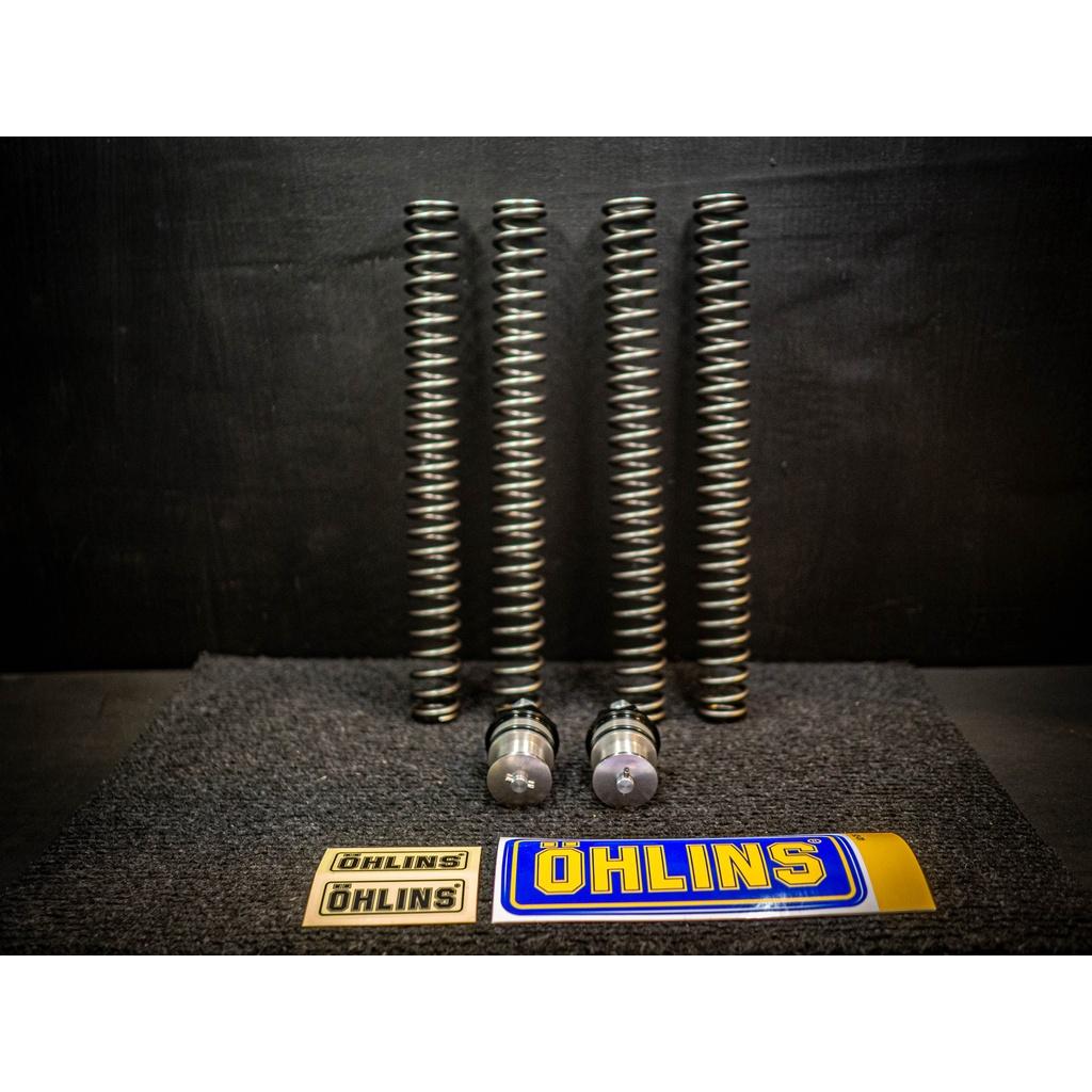 สปริงโช๊คหน้า ชุดอัพเกรดโช๊คหน้า OHLINS ตรงรุ่น FORZA350 โช้คหน้าOHLINS ของแท้