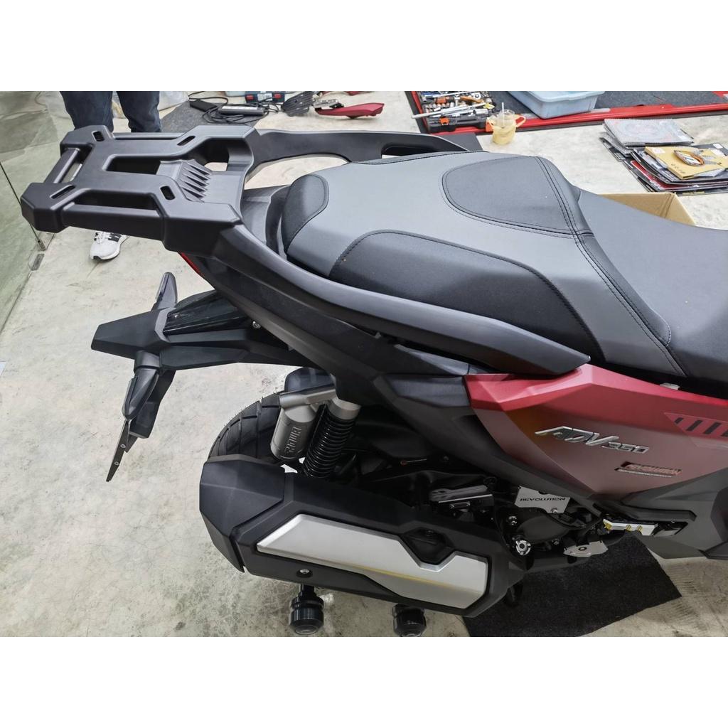 แร็คท้าย ตะแกรงท้ายเบาะ ตรงรุ่น ADV350 / Forza350 งาน Semspeed
