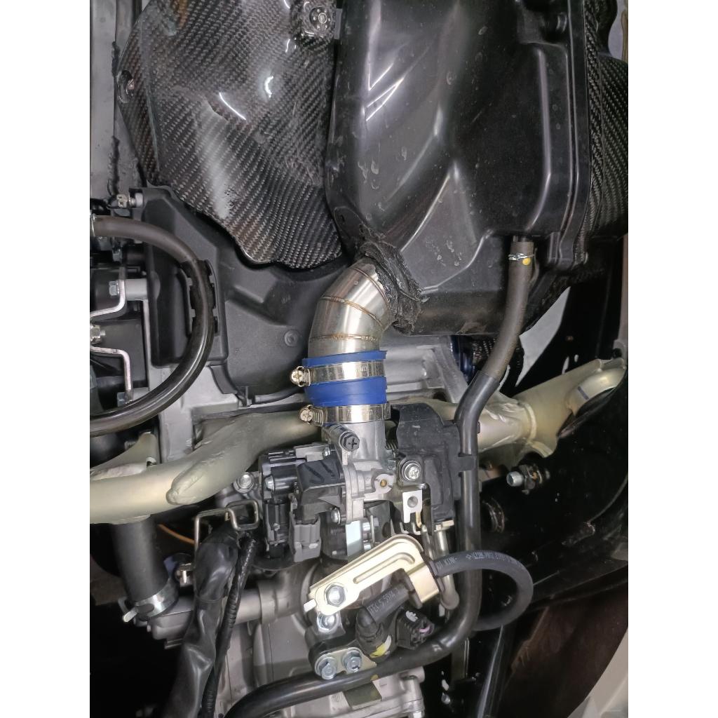ท่อกรองเลส Honda Lead 125 4V ท่อกรอง คอกรองเลส คอกรองสแตนเลส