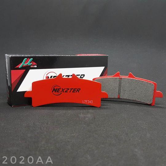 ผ้าเบรคหน้า Brembo M4/M50 RSV4,ปั้มด้วง ปั๊มปีกผีเสื้อ 2020AA  / ผ้าเบรคหลัง 3535AA 2POTS   DUCATI NEXZTER MD55 31.