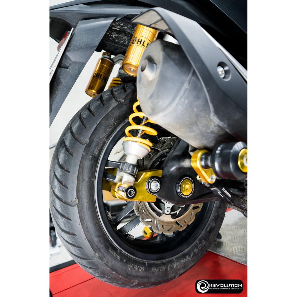 จานดิสเบรคหลัง 5.5mm ลายหยัก 240mm Forza300-350 งานRrvolution จานดิส จานหลัง