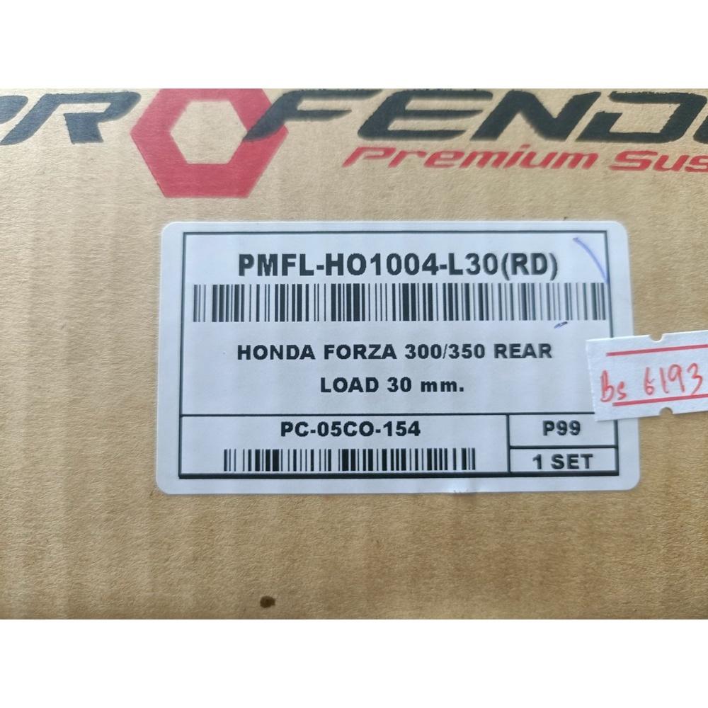 โช๊คหลัง PROFENDER รุ่นFLASH SERIES FORZA300 FORZA350 ความสูง 400MM ตัวโหลด ตรงรุ่น งานแท้100%