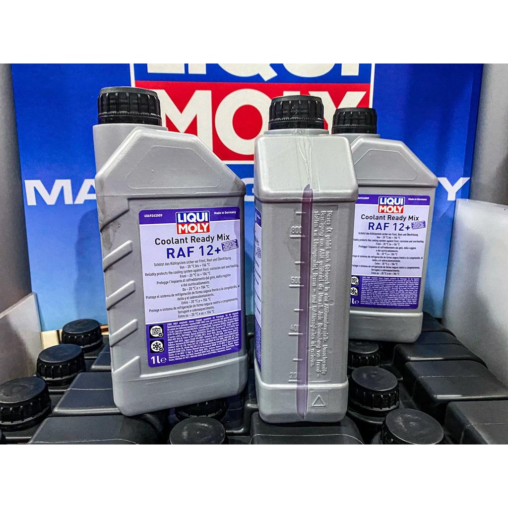 น้ำยาหล่อเย็น สูตรพร้อมใช้ Liqui Moly Coolant Ready Mix RAF 12 Plus ปริมาณ 1 ลิตร | Oil2U