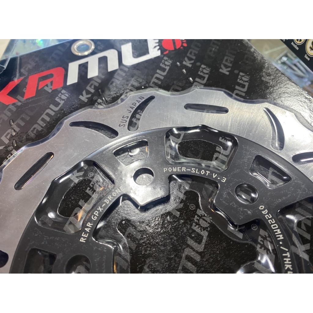 KAMUI จานหลัง DRONE 220 มิลใบหยัก V.3 จานดิสหลัง แท้