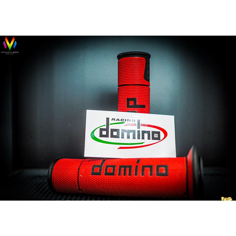สีใหม่ ปลอกแฮนด์ DOMINO A450 แท้ รุ่นล่าสุด ใส่ได้ทุกรุ่น ปลอกมือ คละสี 🇮🇹 นำเข้าจาก italy