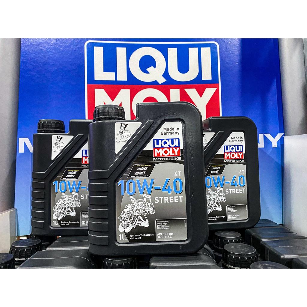 น้ำมันเครื่อง LIQUI-MOLY 4T 10W40 Street ขนาด 1 ลิตร