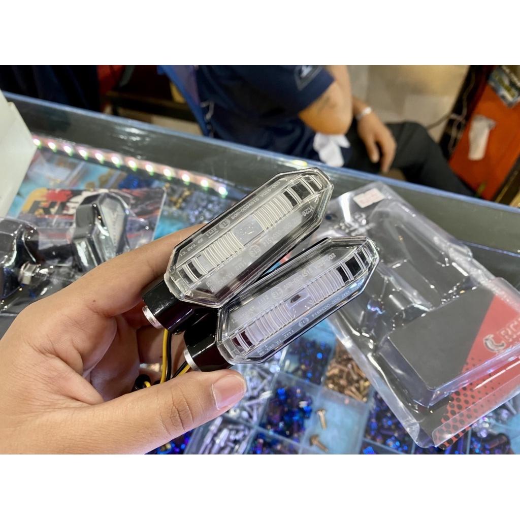 ไฟเลี้ยว หน้า-หลัง (2ดวง) ไฟสีส้ม ทรง HONDA  ใส่รถได้หลายรุ่น semspeed