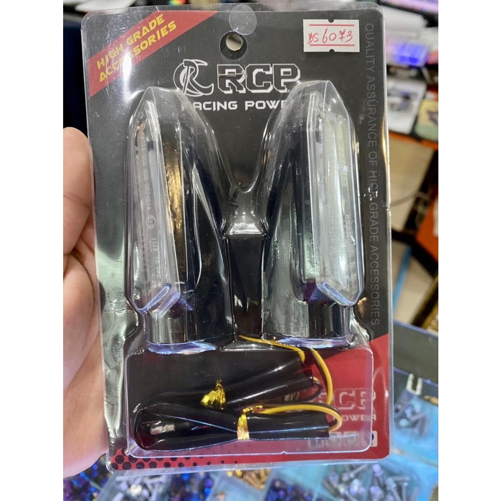 ไฟเลี้ยว หน้า-หลัง (2ดวง) ไฟสีส้ม ทรง HONDA  ใส่รถได้หลายรุ่น semspeed