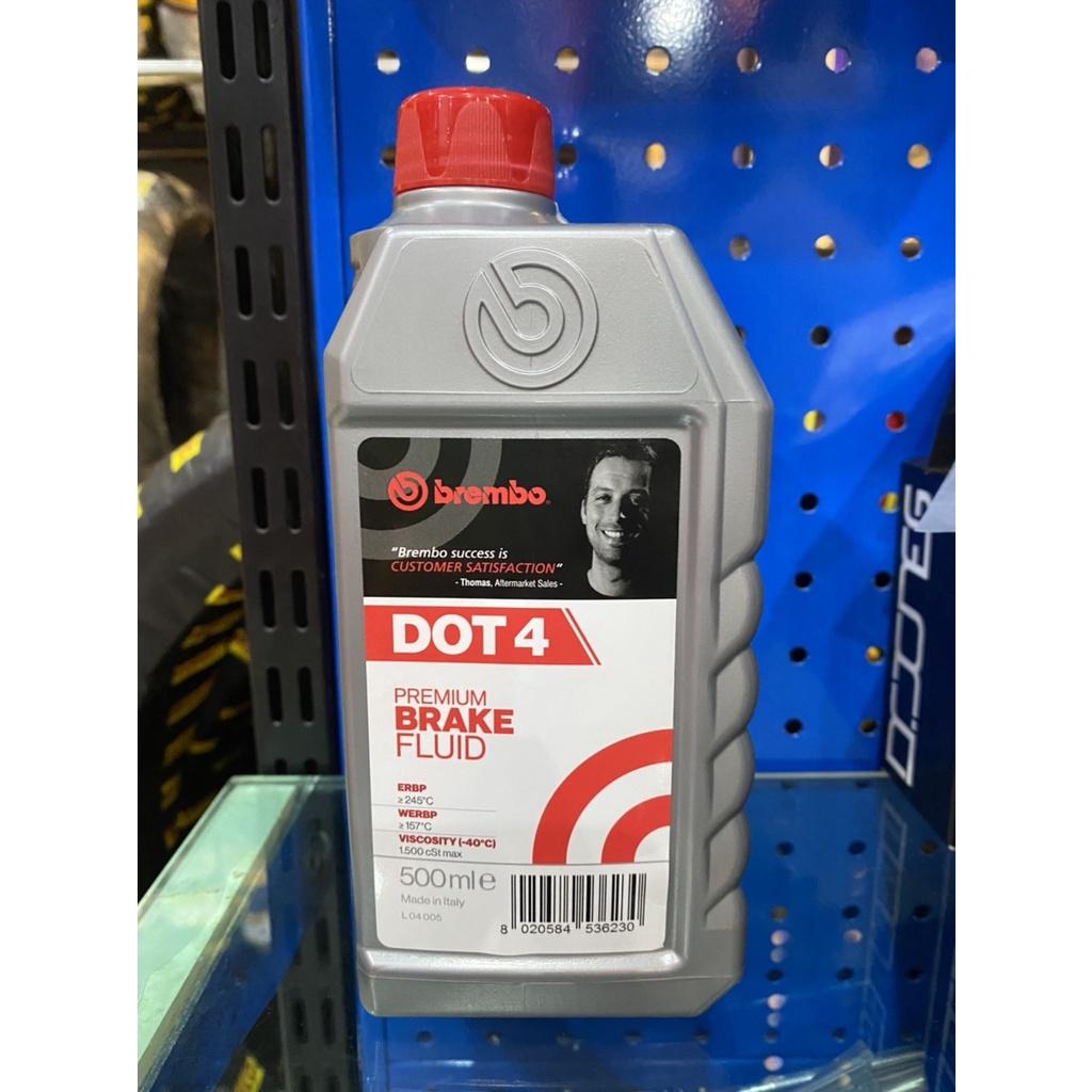 น้ำมันเบรค BREMBO DOT4 DOT5.1 ขนาด 500ml (ครึ่งลิตร)