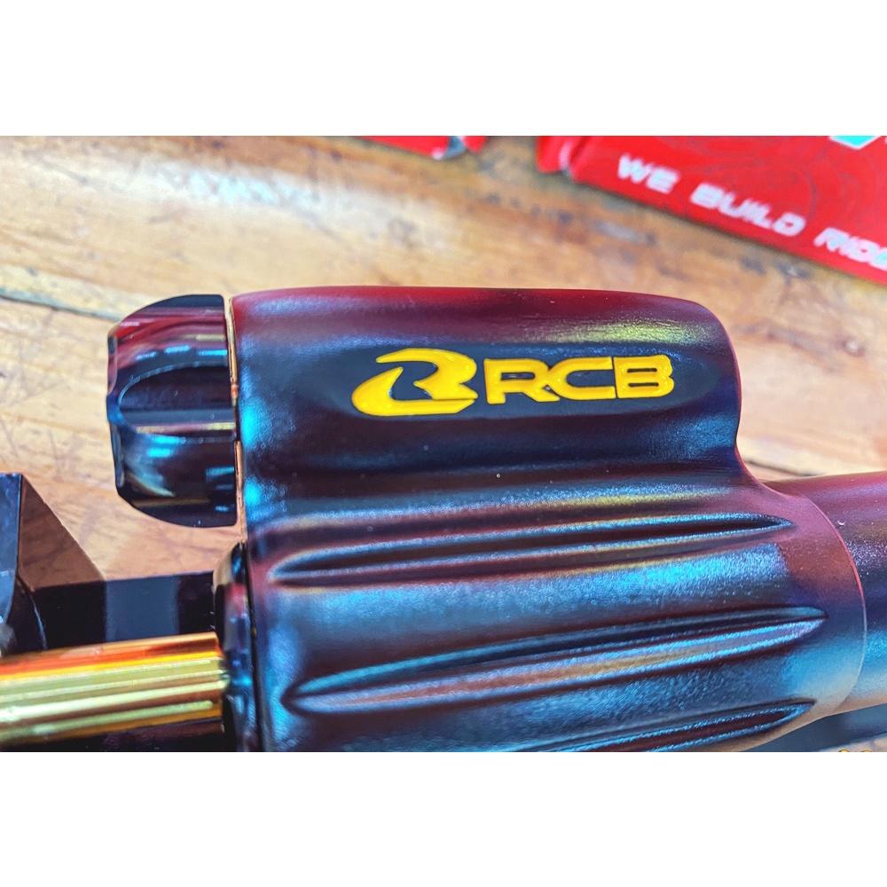 กันสะบัด APEX PRO DAMPER สีดำแกนทอง ขนาด 80 mm. Aluminium Alloy Racing Boy RCB กันสบัด