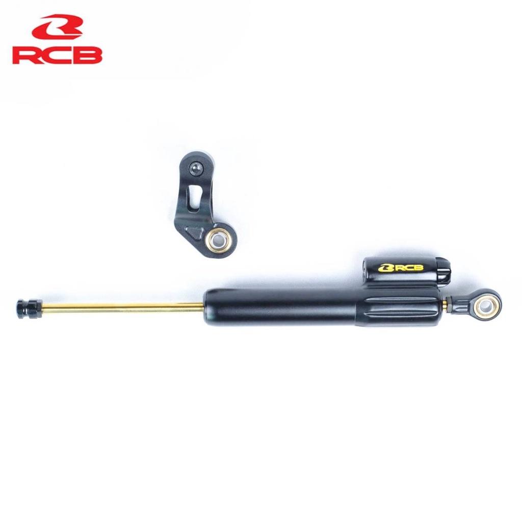 กันสะบัด APEX PRO DAMPER สีดำแกนทอง ขนาด 80 mm. Aluminium Alloy Racing Boy RCB กันสบัด
