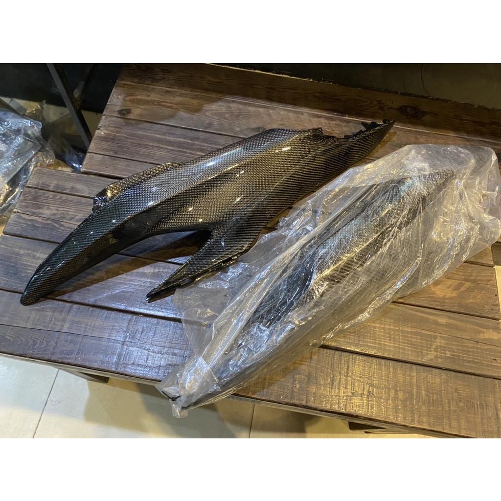 ฝาครอบท้าย ชุดใหญ่ L/R ครอบท้าย คาร์บอน CLICK150I CLICK125I อะไหล่แท้เบิกศูนย์  คาร์บอนแท้