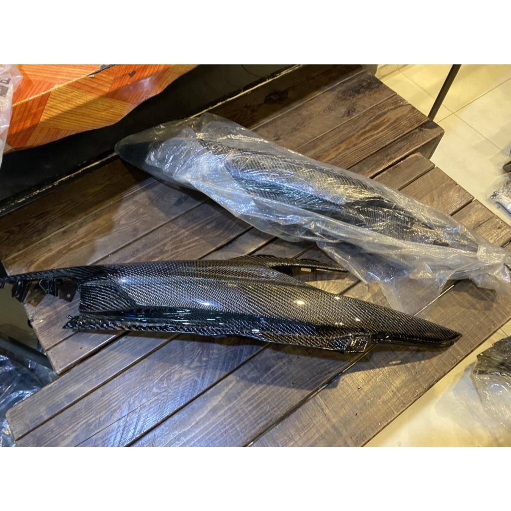 ฝาครอบท้าย ชุดใหญ่ L/R ครอบท้าย คาร์บอน CLICK150I CLICK125I อะไหล่แท้เบิกศูนย์  คาร์บอนแท้