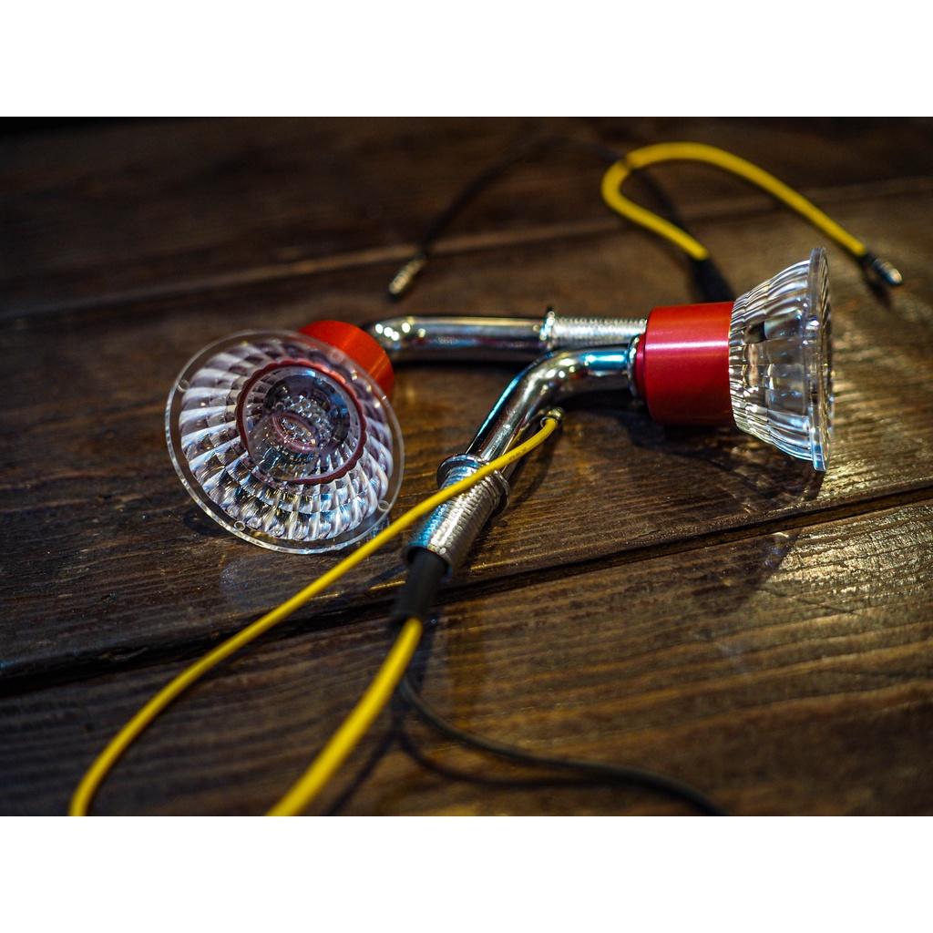 ไฟเลี้ยว LED ทรง ดอกบัว คลาสสิค ใส่ได้ทุกรุ่น ใส่ได้ทั้งหน้า-หลัง