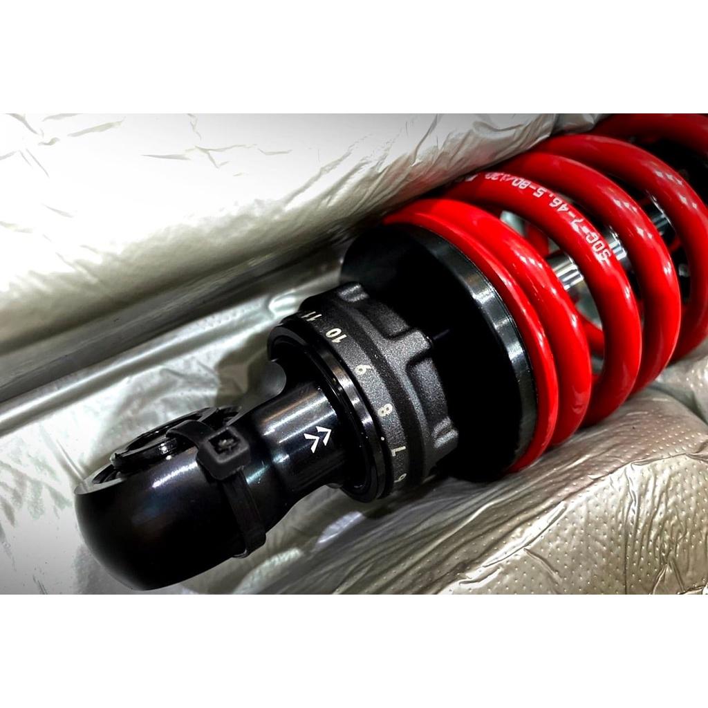 โช๊คหลัง PROFENDER X-MAX300 STD สูง350MM สปริงแดง+กระปุกแดง สปริงดำ+กระปุกดำ งานแท้100%