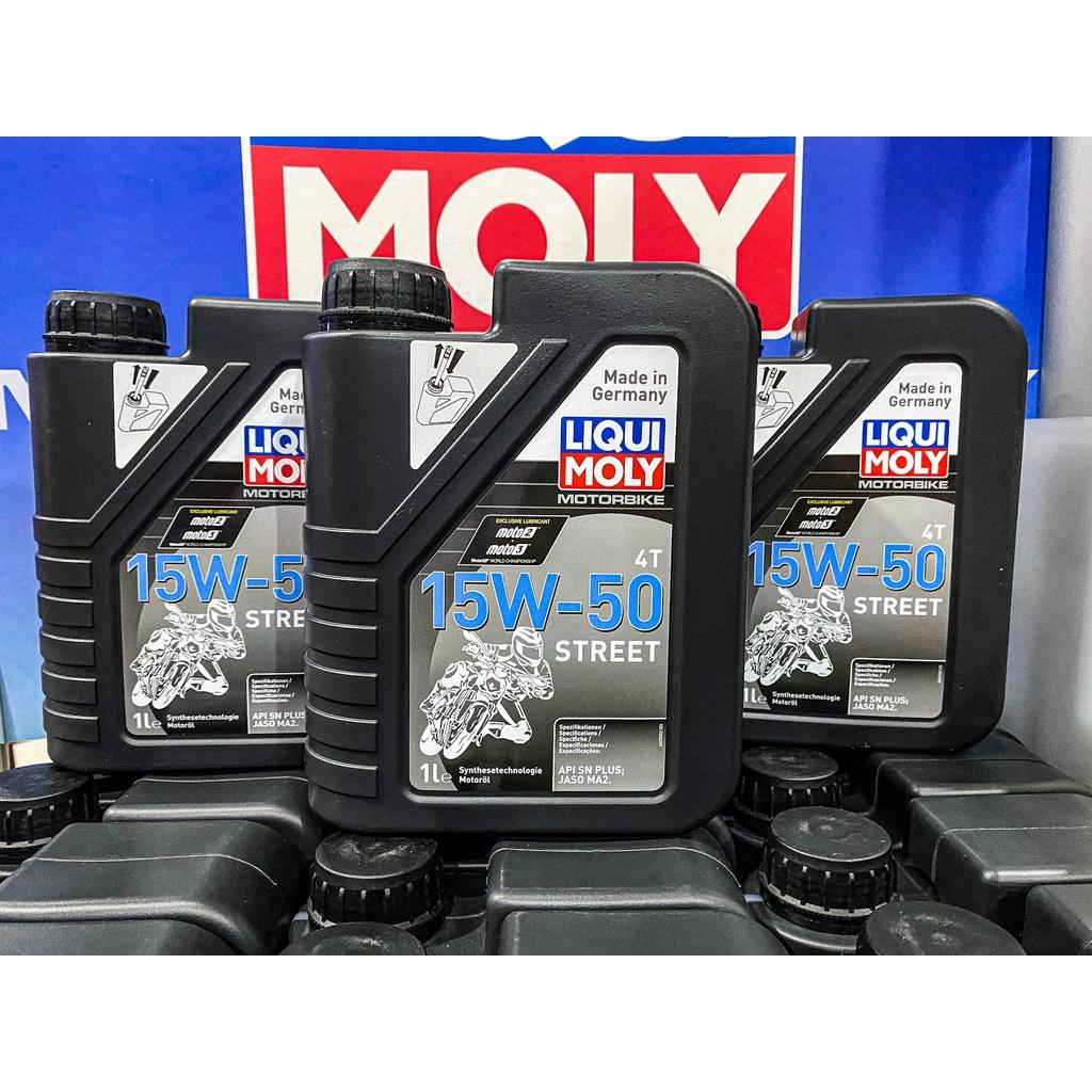 น้ำมันเครื่อง LIQUI-MOLY 4T 15W50 Street ขนาด 1 ลิตร แท้