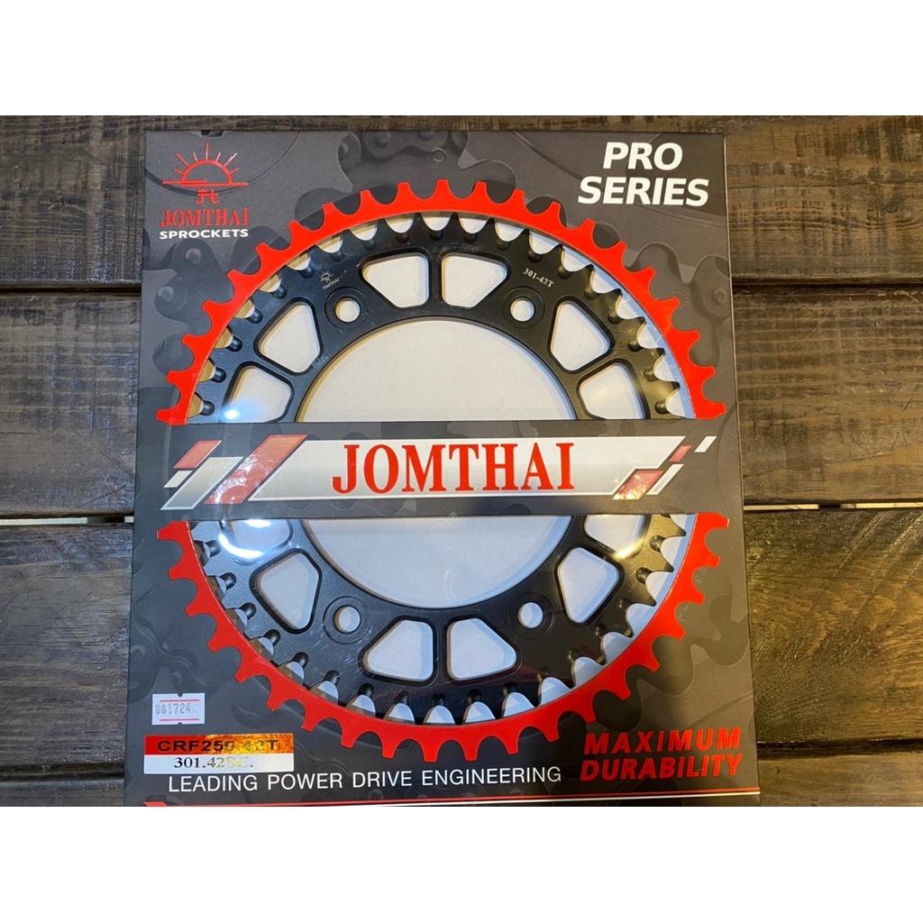 12. สเตอร์หลังไล่เบา Jomthai  CRF250L / CRF250 Raily  เบอร์520 ฟัน 40/42  Jomthai