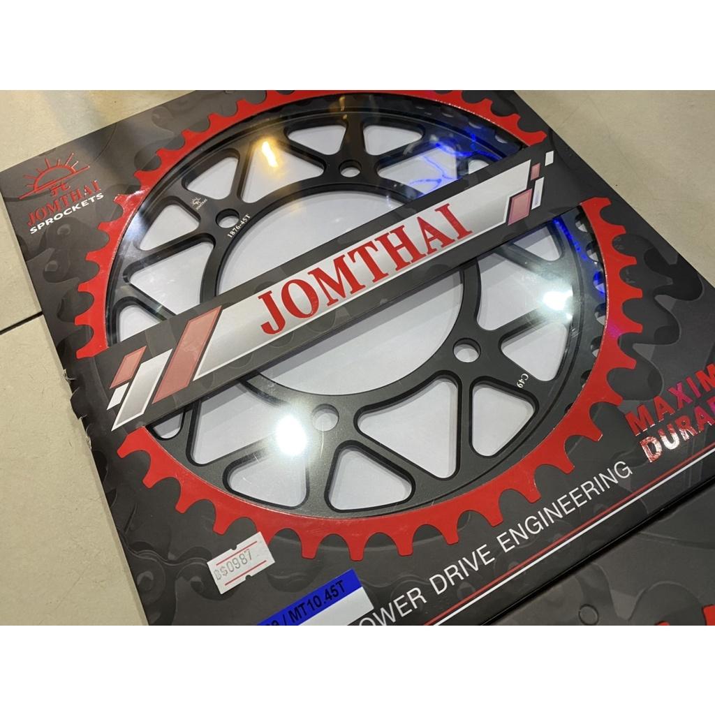 18. สเตอร์หลัง งาน Jomthai YZF-R1[09-14] /R6[03-20] / MT07/09/10 เบอร์ 525 ฟัน 43 / 45 Jomthai