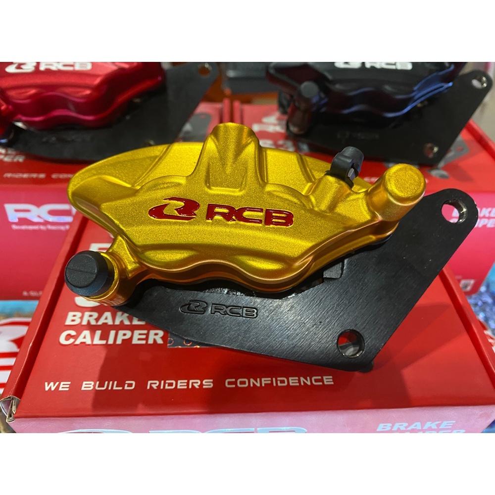 ปั้มดิสหน้า ล่าง แถมผ้าเบรค รุ่น N-MAX AEROX R15 RCB CALIPER S3 SERIES Y15ZR / RacingBoy RCB ปั้มล่าง