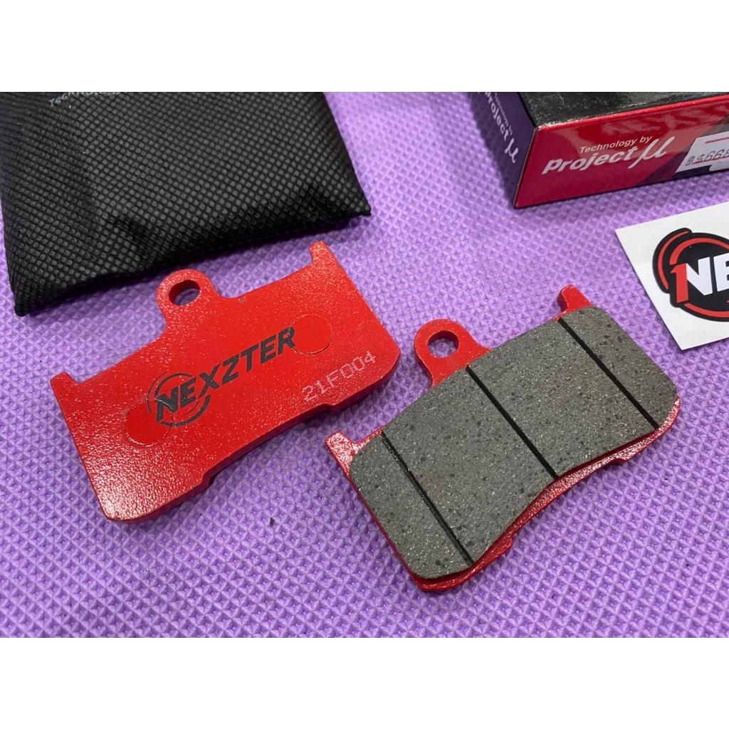 ผ้าเบรค หน้า Z800 / Z900 / MT07,09 / R1 / R6 แบรนด์ Nexzter
