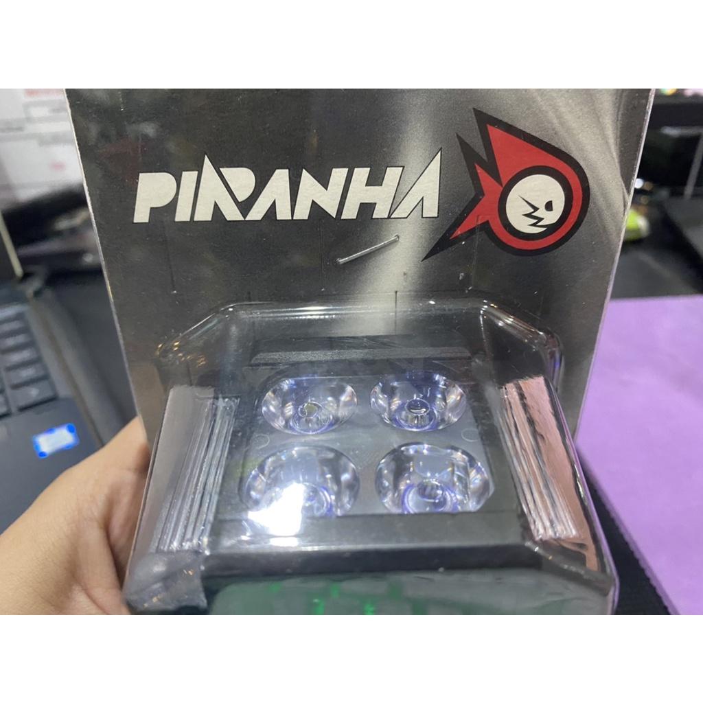 ไฟ Led 4 จุด+ไฟกระพริบฉุกเฉิน 8W / PIRANHA