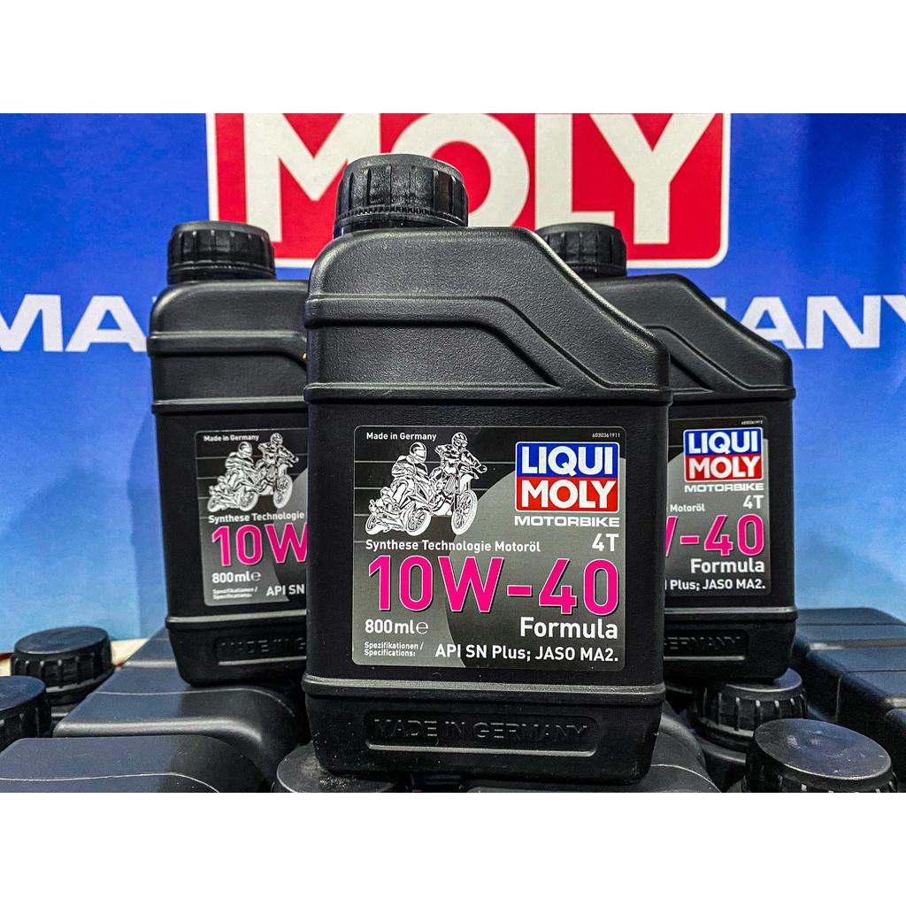 น้ำมันเครื่อง Liqui Moly 10W-40 Fomula 0.8 Lt.