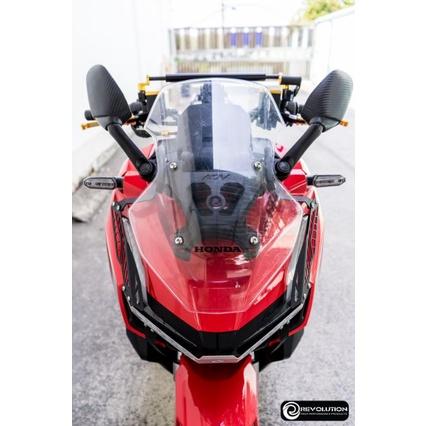 ขายึดชิวล์หน้า+ฐานยึดรูกระจก ใส่ ADV150  REVOLUTION