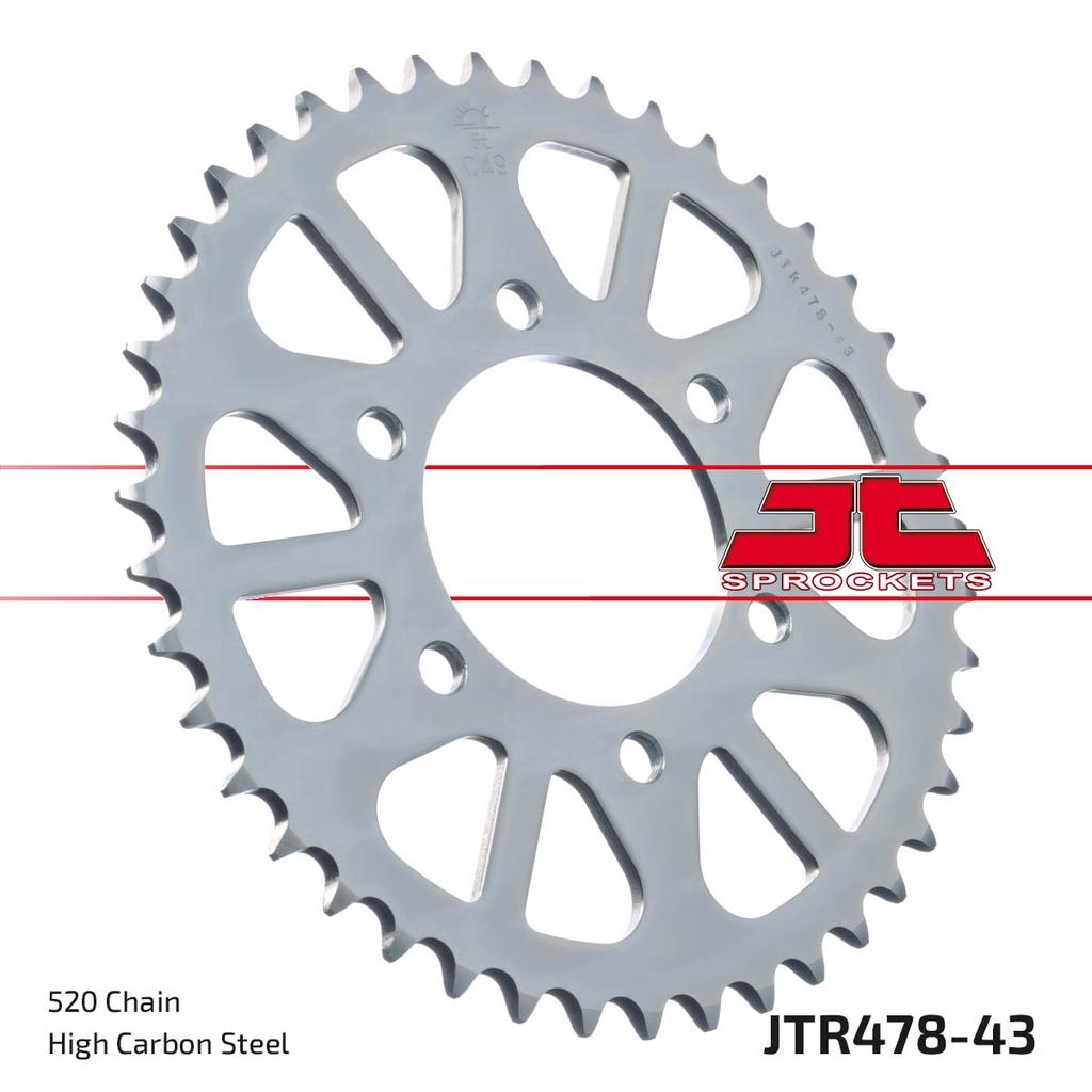 23. สเตอร์หลัง งาน Jomthai  ZX6R / Z900 / Z800 / Ninja650 / ER6N / ZX25R เบอร์520  ฟัน39-50  Jomthai