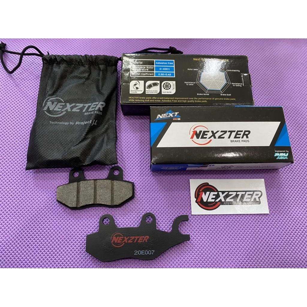 รวมผ้าเบรค หน้า-หลัง kawasaki  แบรนด์ Nexzter