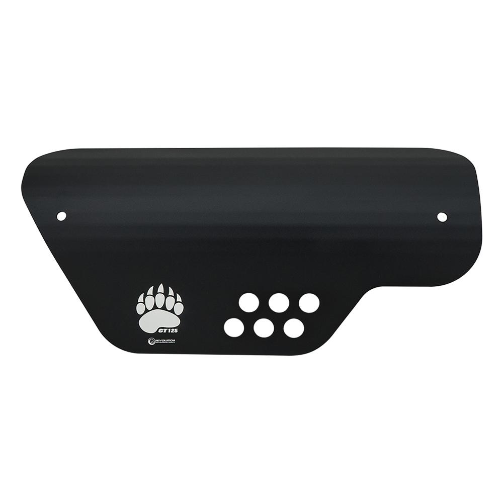 การ์ดท่อไอเสีย (มีเนียม) 2D REVOLUTION CT-125 (0167)Honda