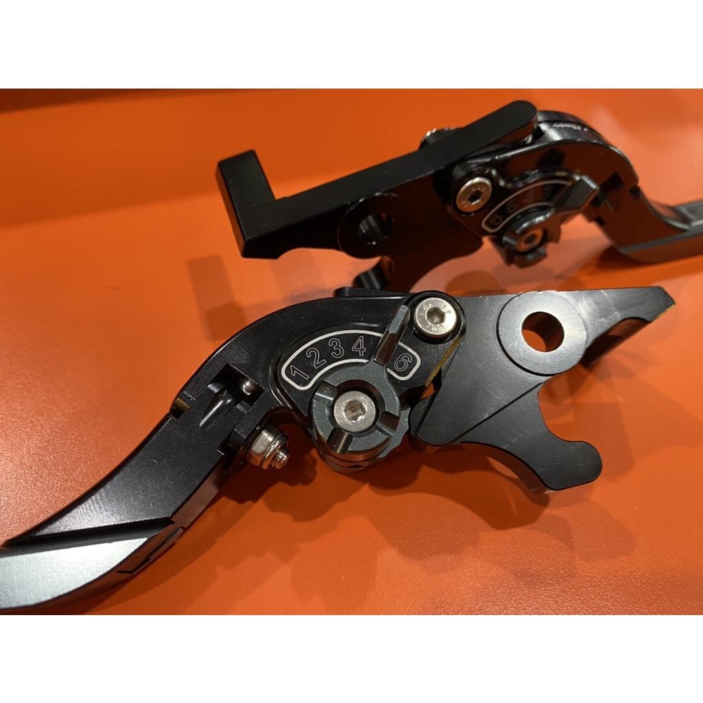 มือเบรคปรับระดับได้ YAMAHA  X-MAX ปรับระดับ6ระดับ พับได้ สไลด์ได้ งาน CNC  semspeed