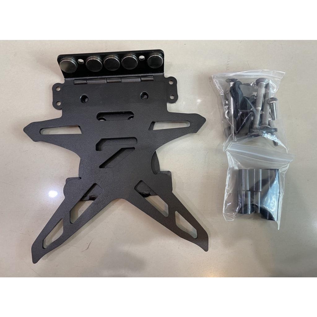 109.ท้ายสั้นแม่เหล็กพับได้ ไม่มีไฟส่องป้ายทะเบียน รุน  CBR 250 RR / sevenspeed