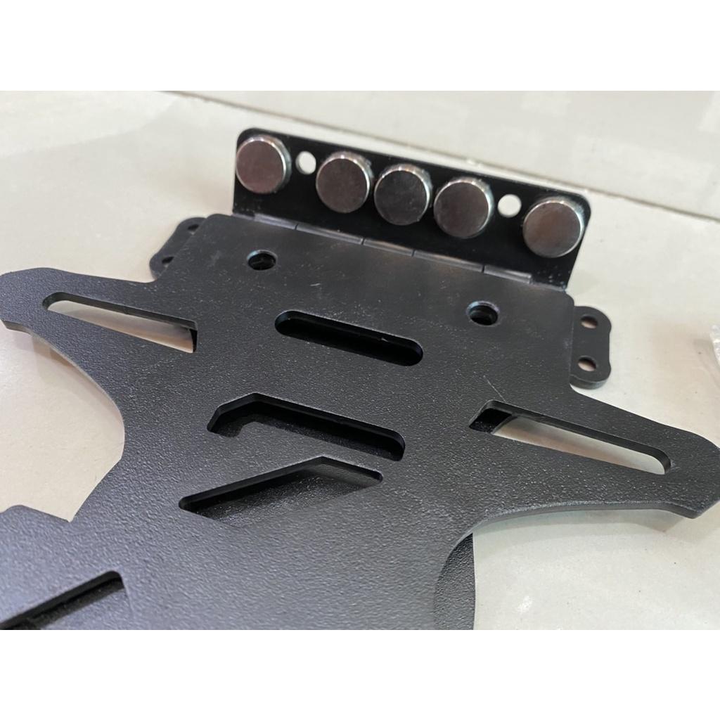 109.ท้ายสั้นแม่เหล็กพับได้ ไม่มีไฟส่องป้ายทะเบียน รุน  CBR 250 RR / sevenspeed