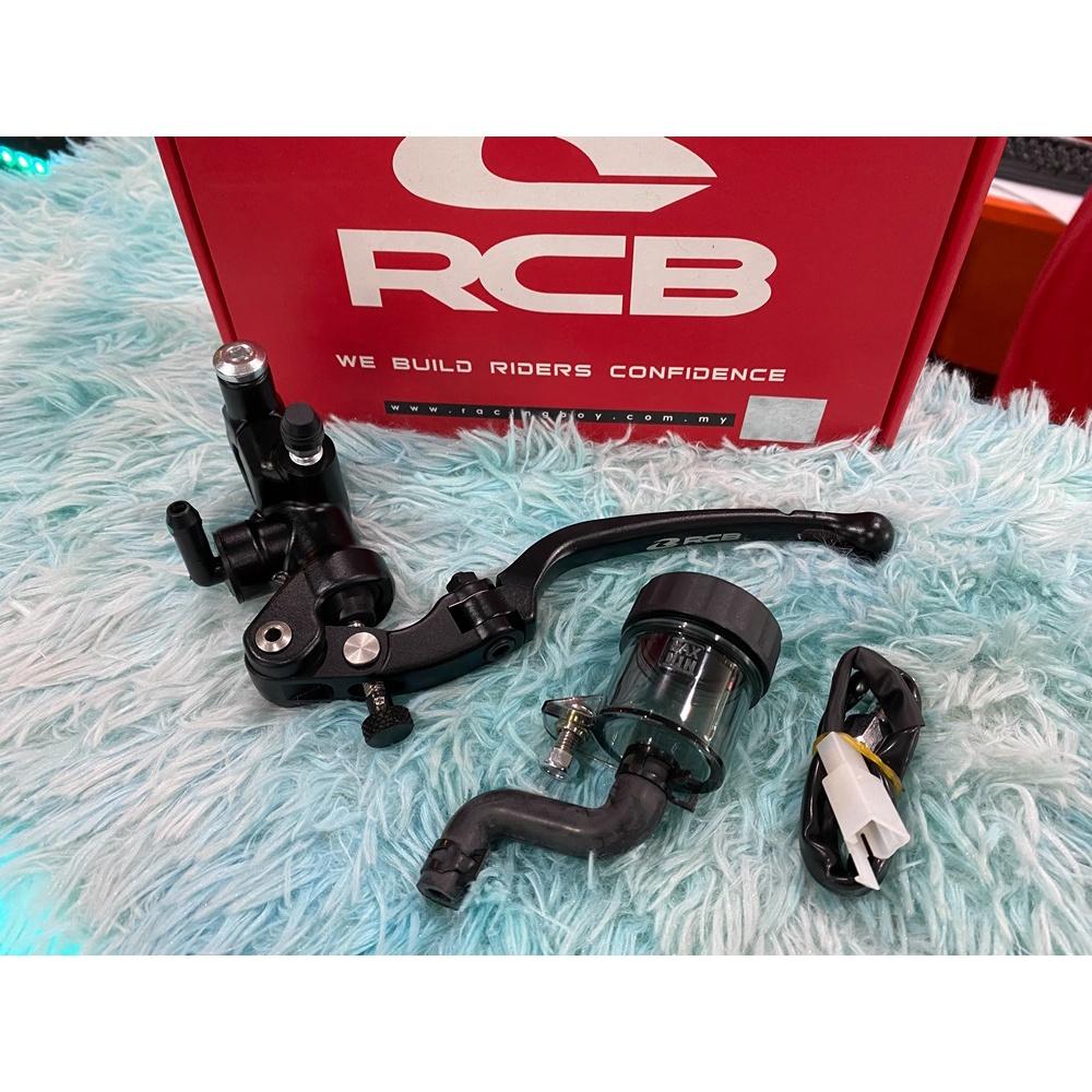 มือเบรกปั้มลอย S1 ข้างซ้าย เบอร์ 14MM สีดำ ก้านยาว RCB NEW ใส่ได้ทุกรุ่น แท้100% RACING BOY ปั้มรอย มือเบรค ก้านเบรค