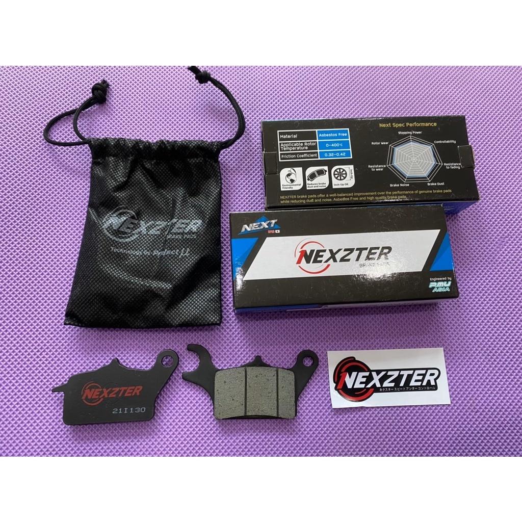 รวมผ้าเบรค หน้า-หลัง HONDA  แบรนด์ Nexzter
