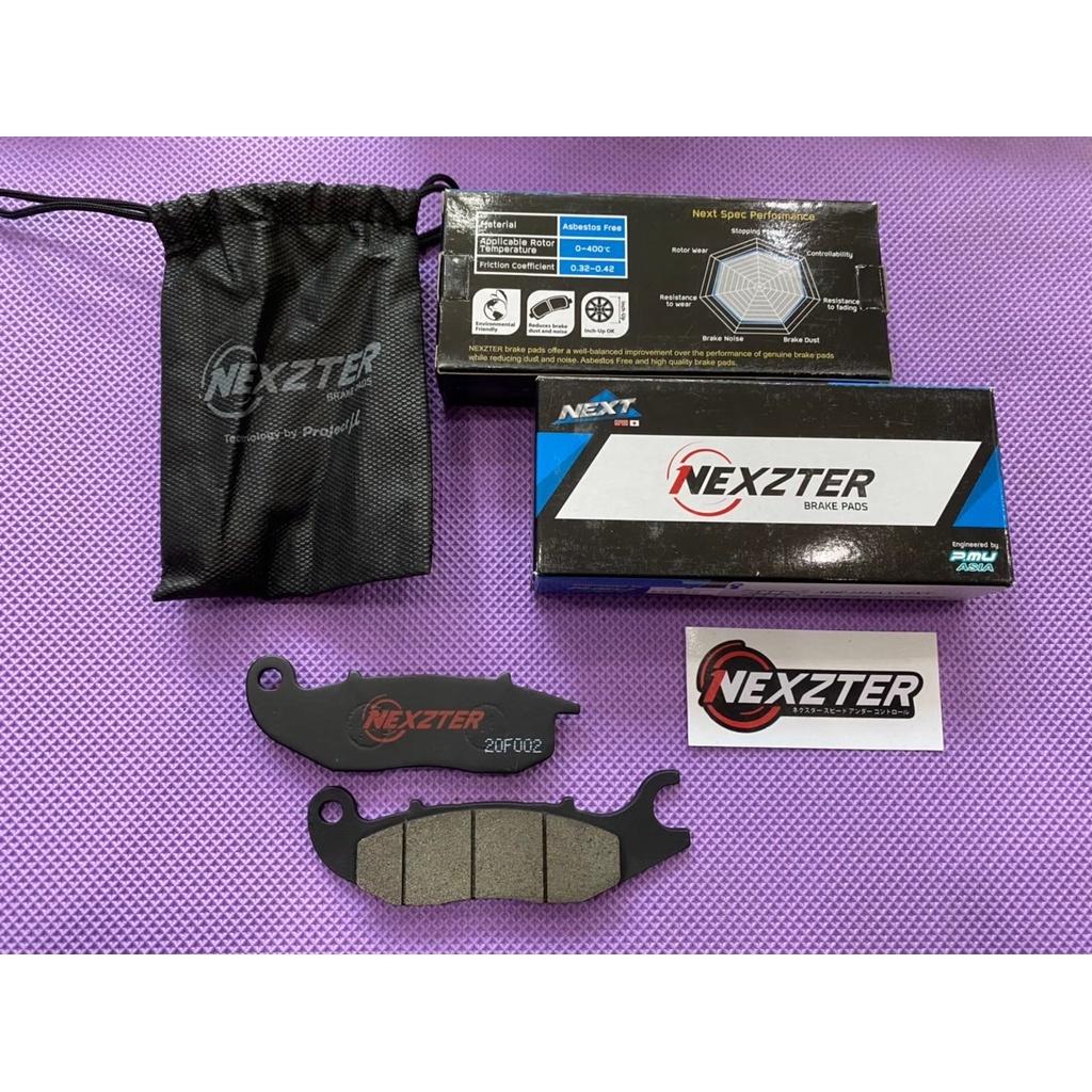 รวมผ้าเบรค หน้า-หลัง HONDA  แบรนด์ Nexzter