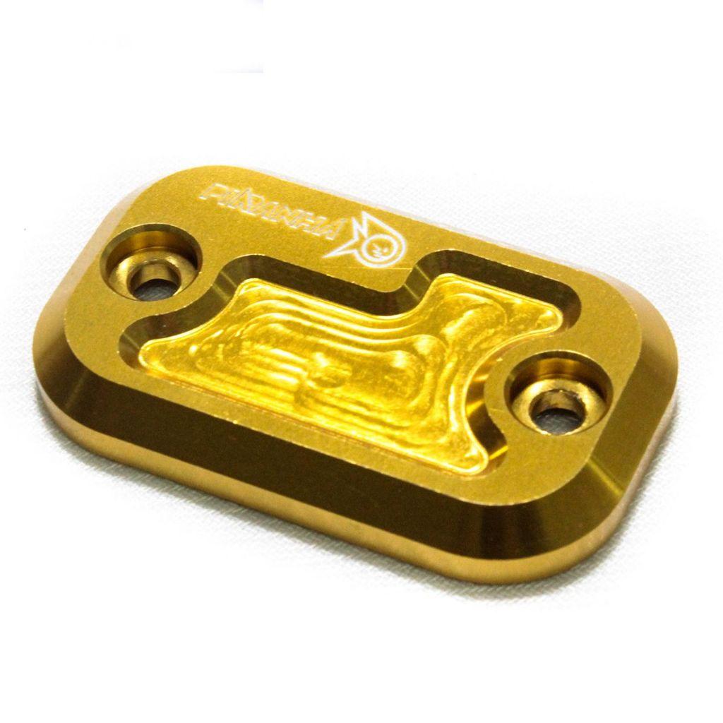 ฝาปิดน้ำมันดิสเบรค CNC Q-BIX / AEROX PIRANHA(0332)