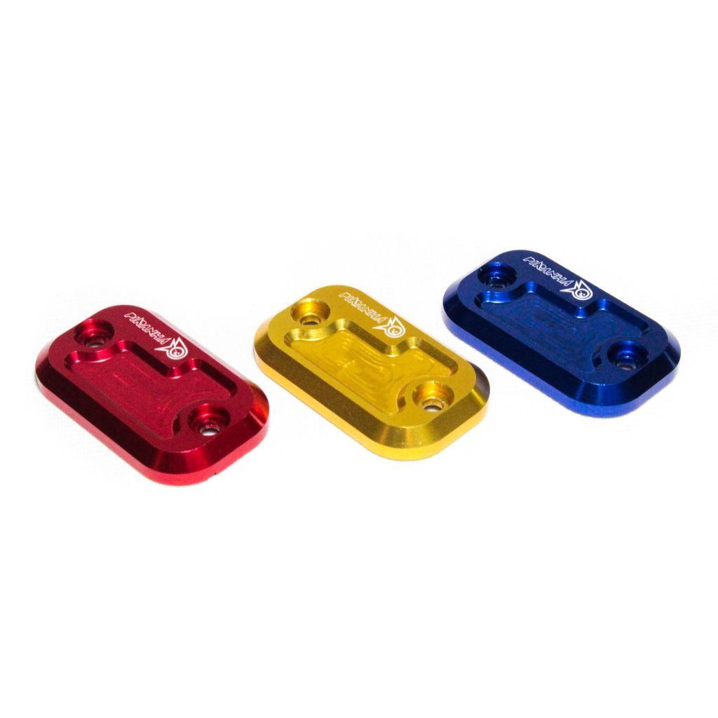 ฝาปิดน้ำมันดิสเบรค CNC Q-BIX / AEROX PIRANHA(0332)