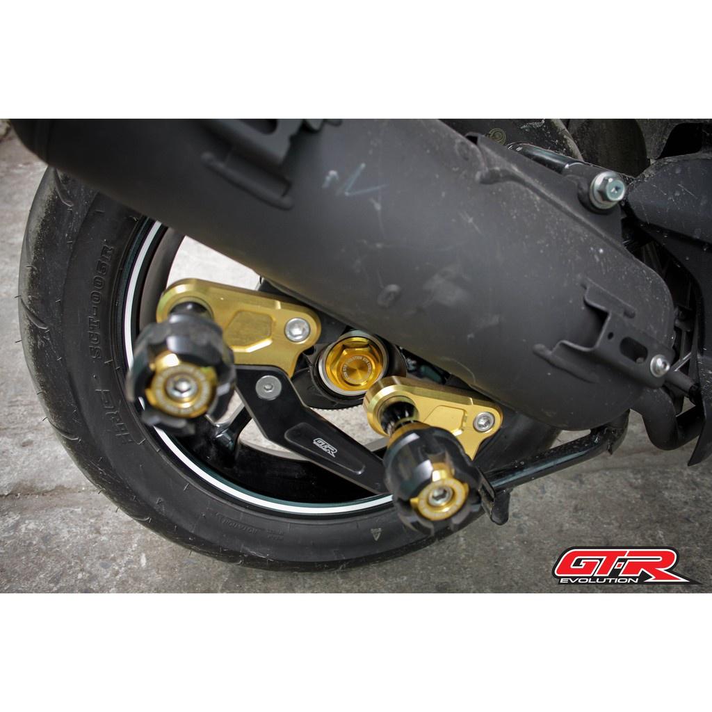 บู๊ชรองน็อตยึดล้อหลัง N-MAX2020 / AEROX155 / Q-BIX งานGTR ครบทุกสี
