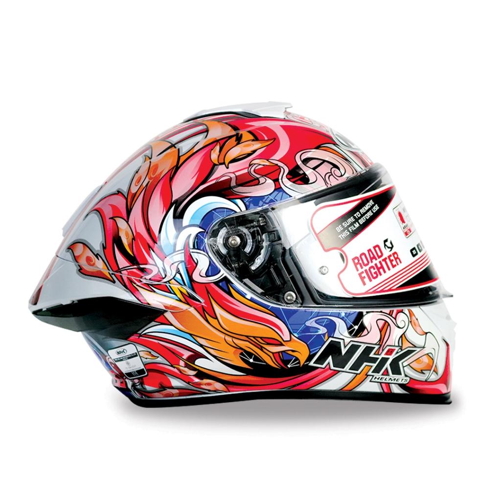 หมวกกันน็อค เต็มใบ NHK Helmet K5R Alonso Lopez #8